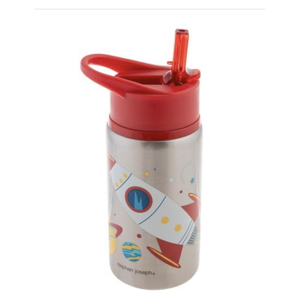 Stephen Joseph Stainless Steel Water Bottle Space