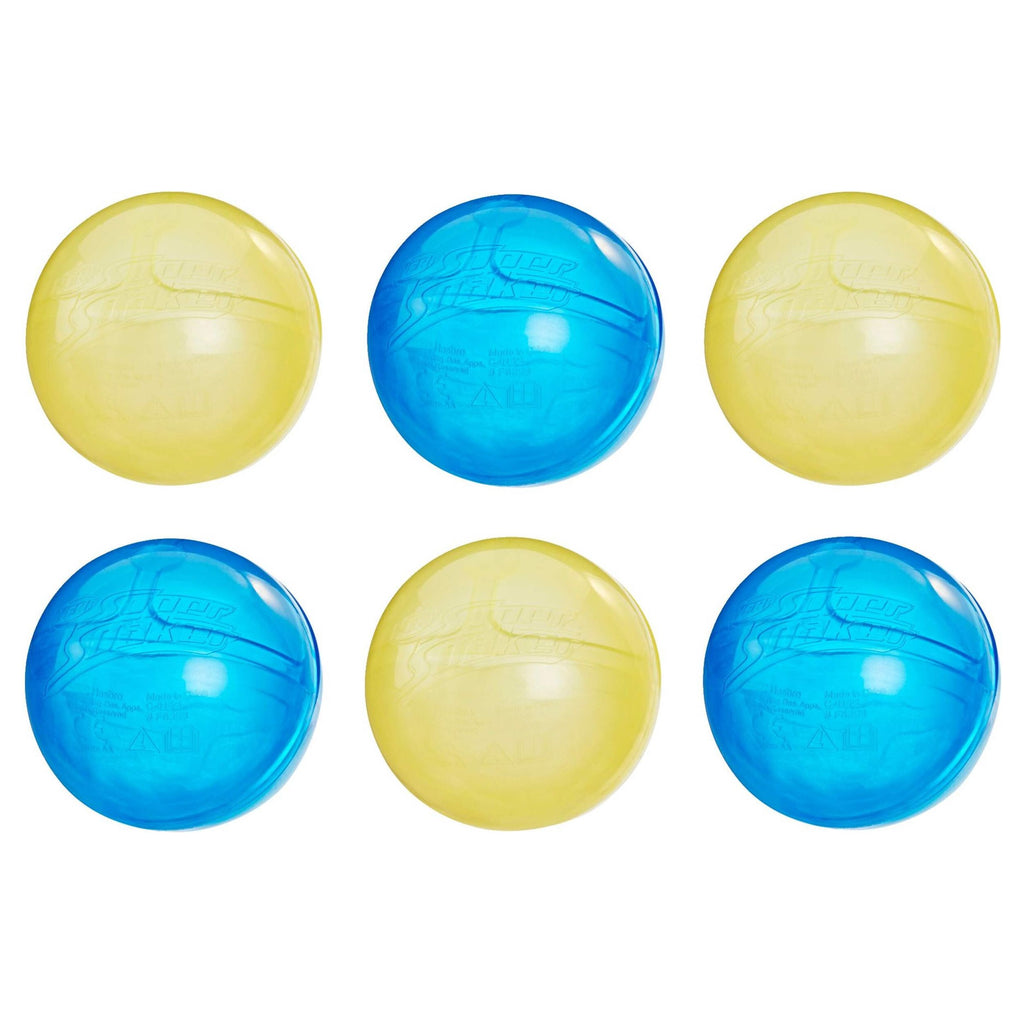 Nerf Super Soaker Hydro Balls 6 Pack Reusable Water Balloons