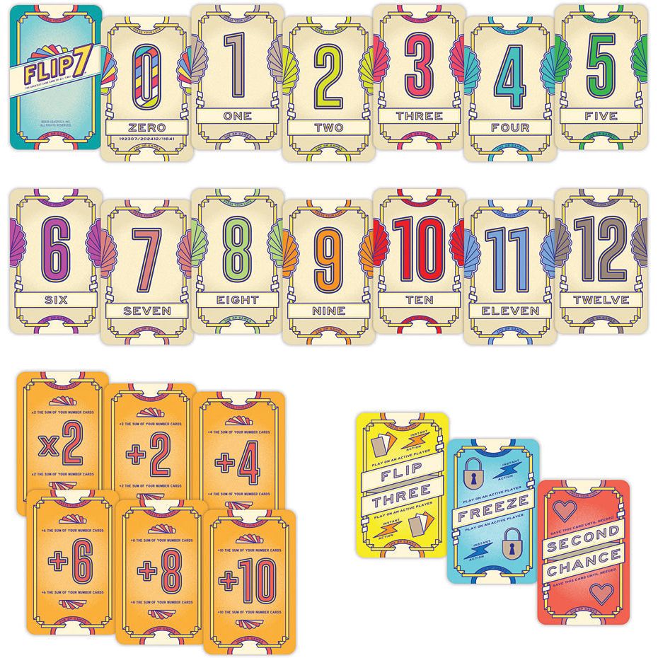 Flip 7 Card Game