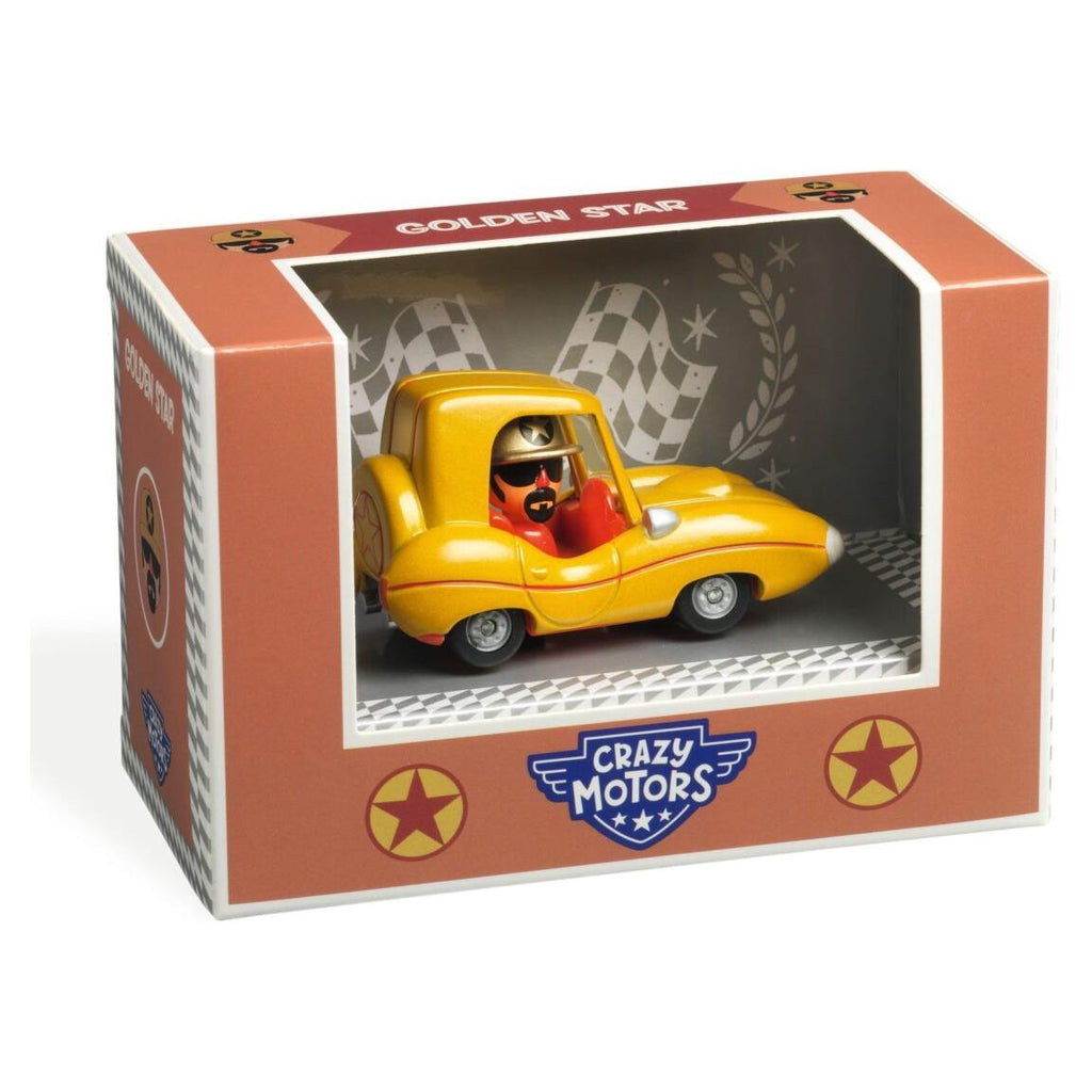 Djeco Crazy Motors Golden Star Car