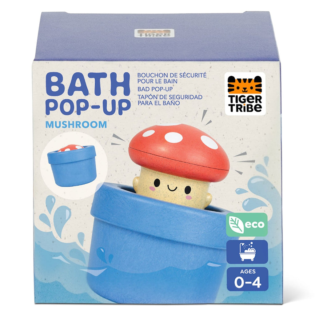 Tiger Tribe Bath Pop-Up Mushroom