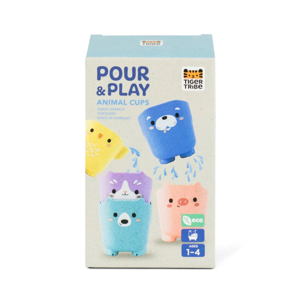 Tiger Tribe Pour & Play Animal Cups
