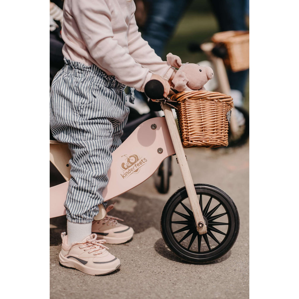 Kinderfeets Tiny Tot Plus Balance Bike Rose Pink
