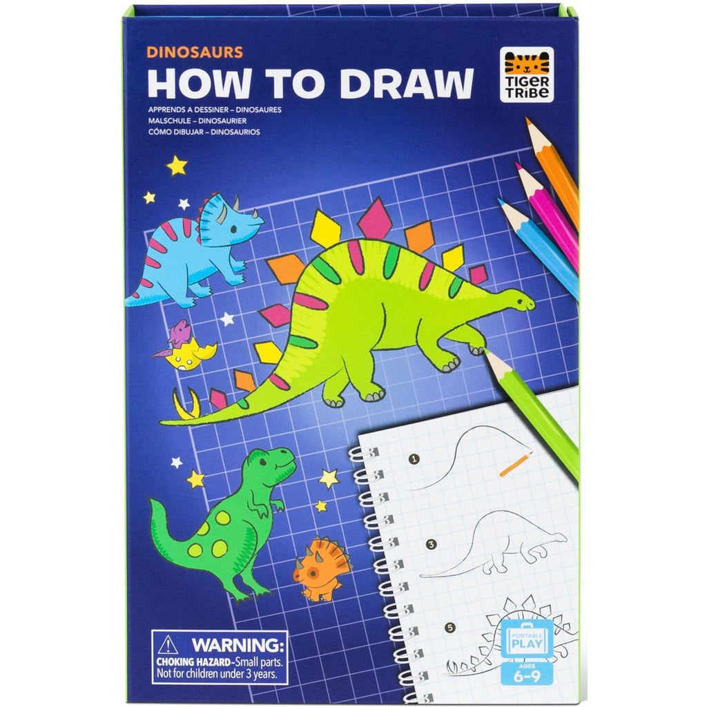 Tiger Tribe How To Draw Dinosaurs