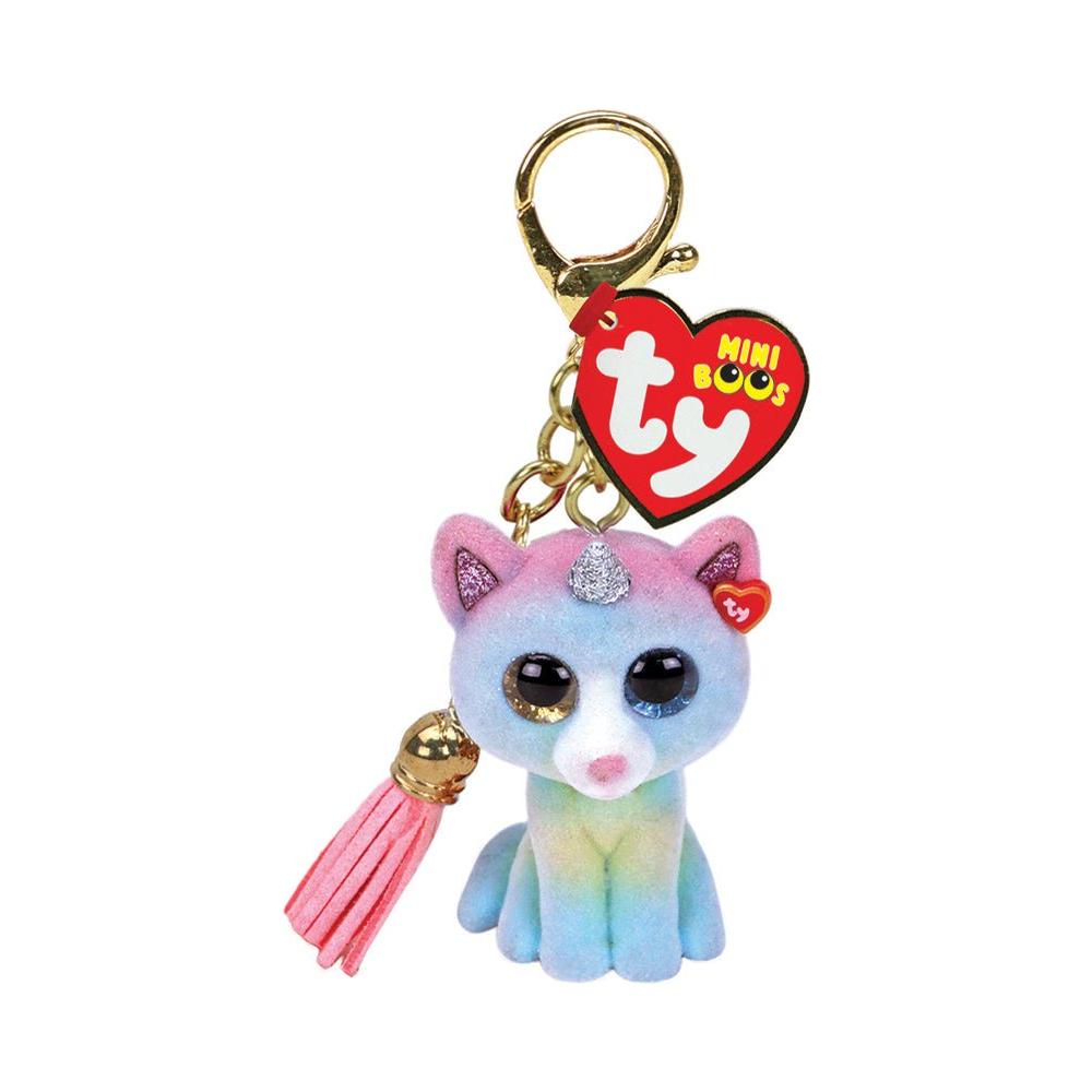 Ty Mini Boos Clip Heather Cat