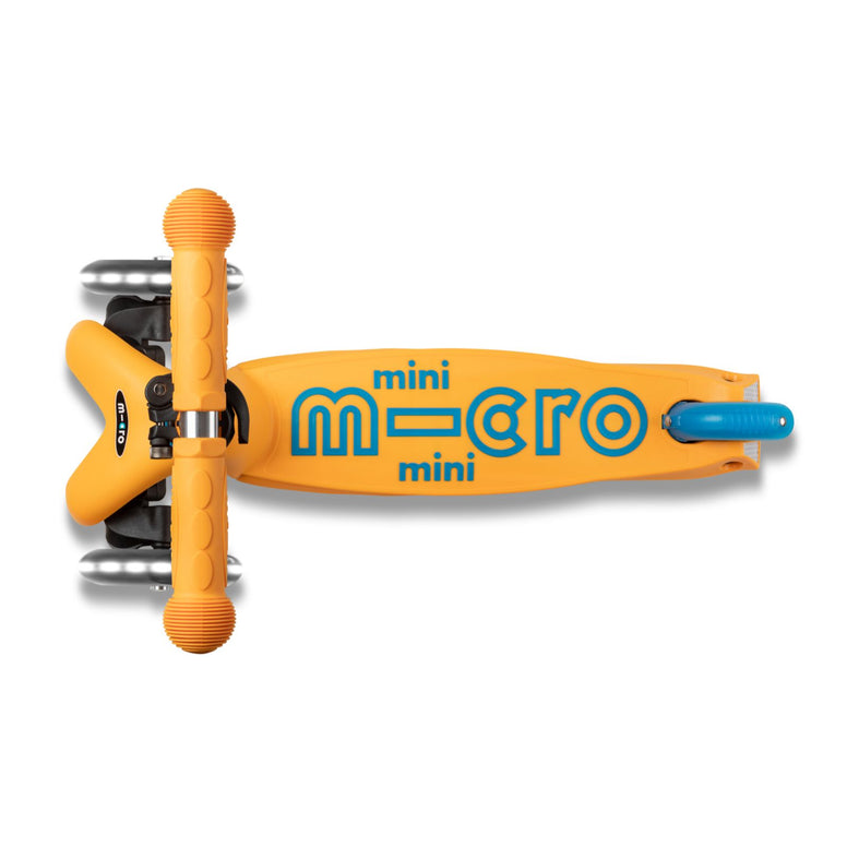 MICRO Mini Deluxe LED Scooter Apricot Yellow