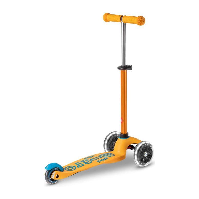 MICRO Mini Deluxe LED Scooter Apricot Yellow