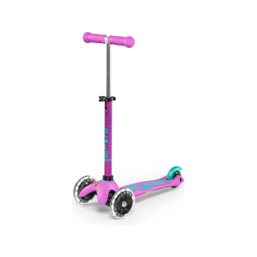 MICRO Mini Kickboard Deluxe LED Scooter Lavender