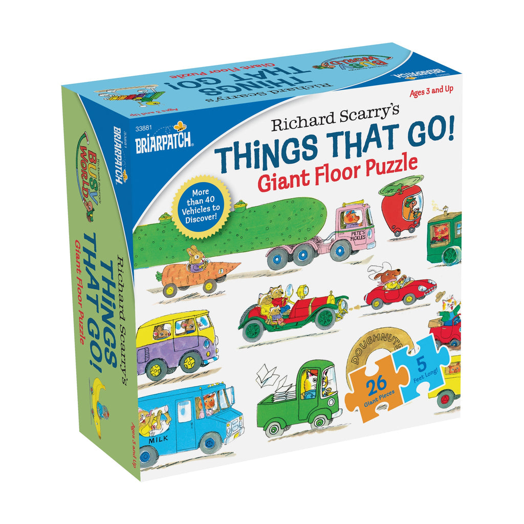 Richard Scarry's Things That Go! Puzzle