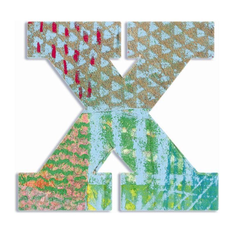 Djeco Peacock Wooden Letter X canada ontario