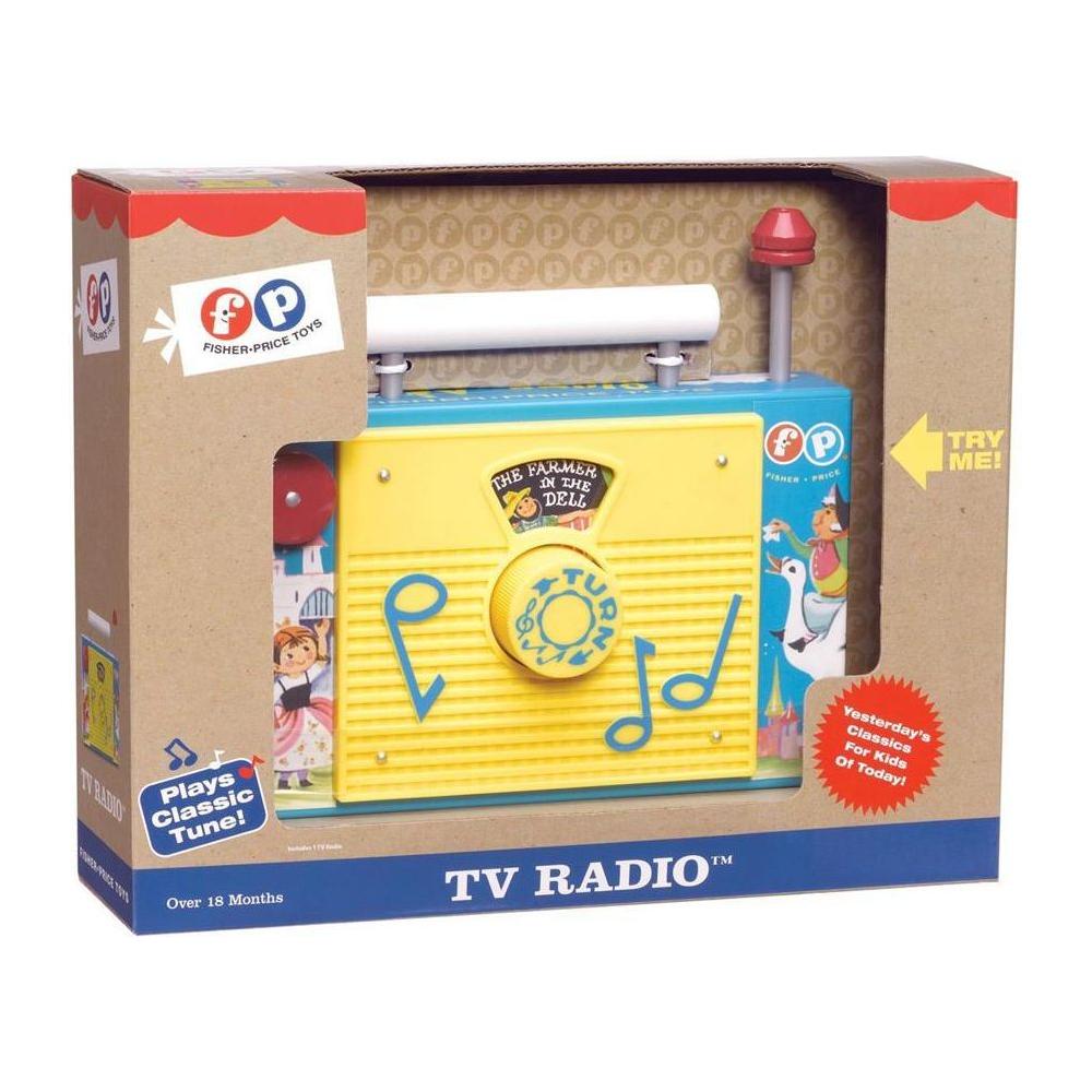 Fisher Price Classics TV Radio retro toy canada ontario