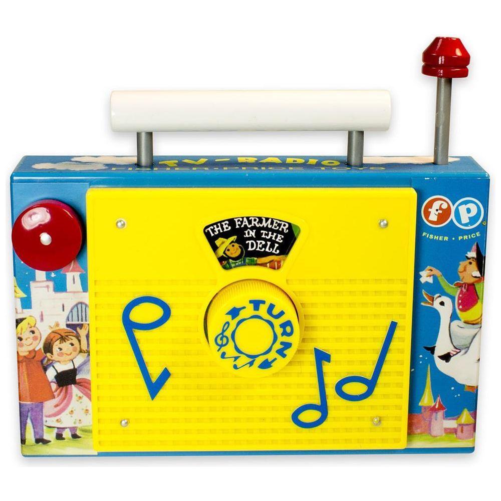 Fisher Price Classics TV Radio retro toy canada ontario