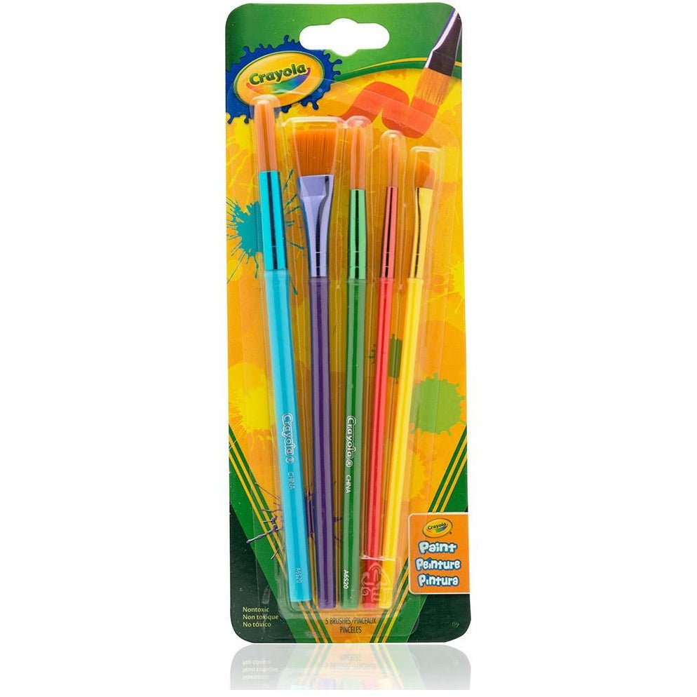Crayola Paint Brushes 5 Pack