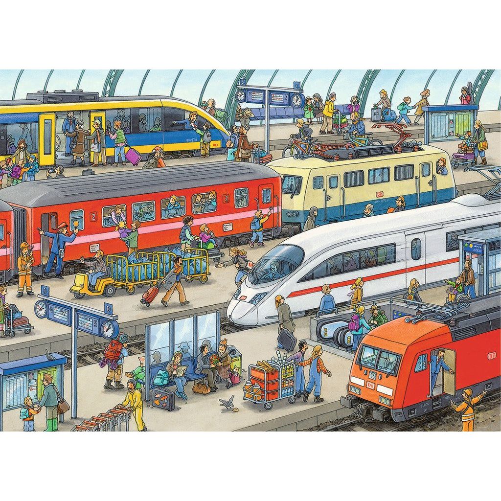 Ravensburger 60 Piece Puzzle Railway Station