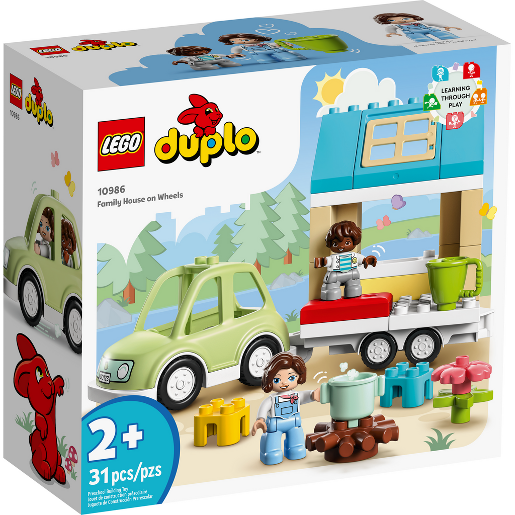 LEGO DUPLO Family House On Wheels 10986