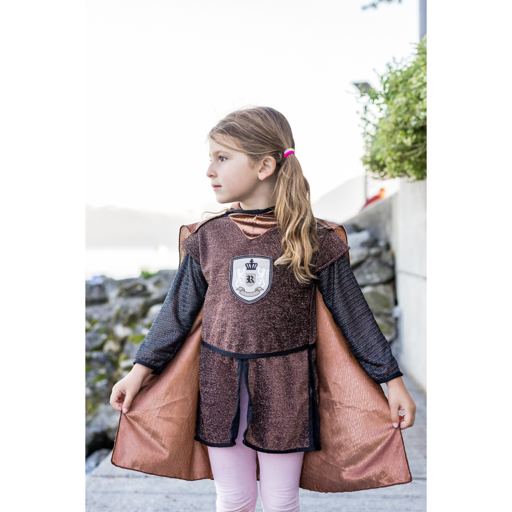 Great Pretenders Brilliant Copper Knight Tunic with Cape