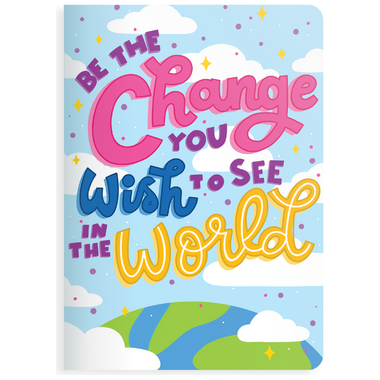 Ooly Jot-It! Notebook: Be the Change