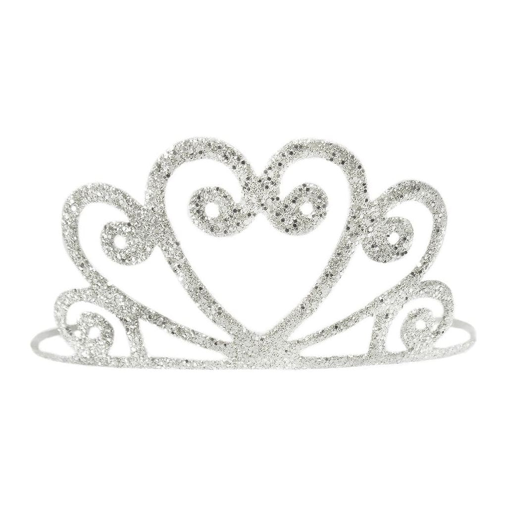 Great Pretenders Silver Glitter Tiara