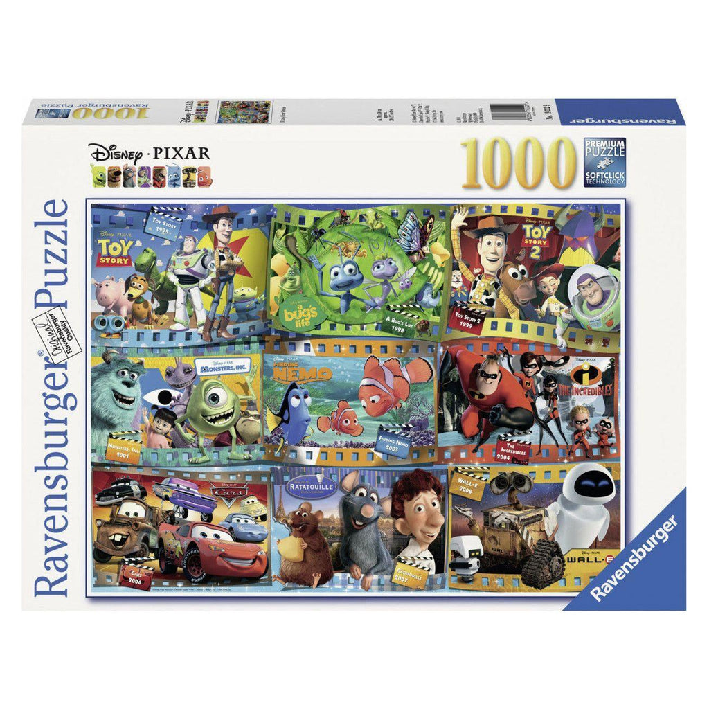 Ravensburger 1000 Piece Puzzle Disney Pixar Collection: Disney-Pixar Movies 19222
