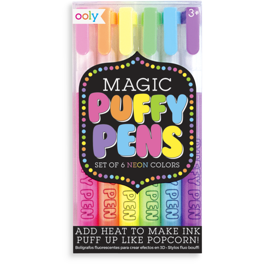 Ooly Magic Neon Puffy Pens
