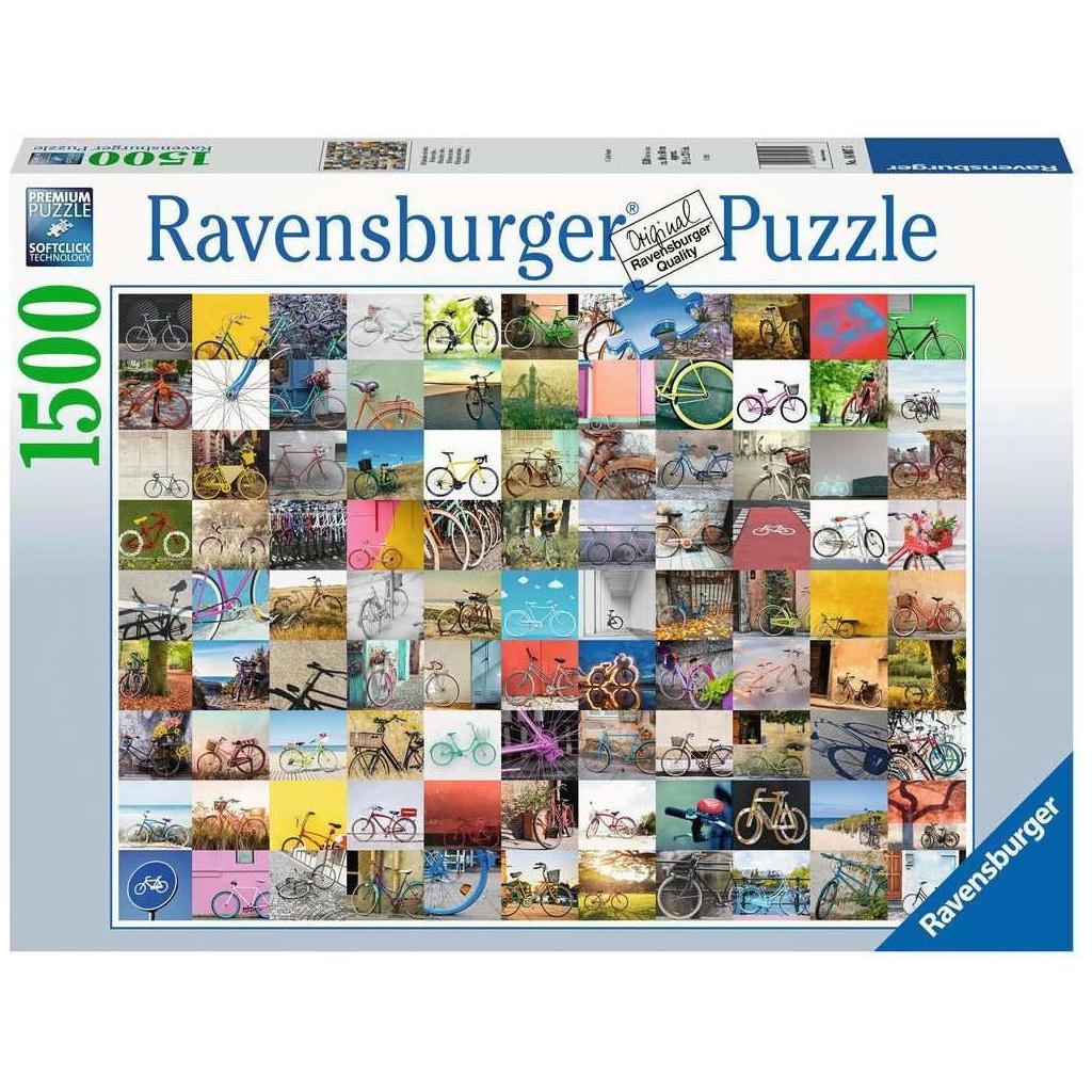 Ravensburger 1500 Piece Puzzle 99 Bicycles 16007 canada ontario