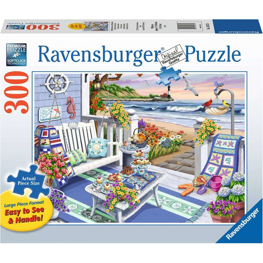 Ravensburger 300 Piece Puzzle Large Format Seaside Sunshine 16437 canada ontario