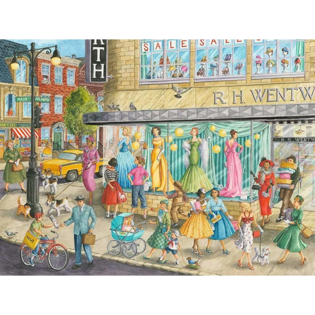 Ravensburger 1500 Piece Puzzle Sidewalk Fashion 14659 canada ontario