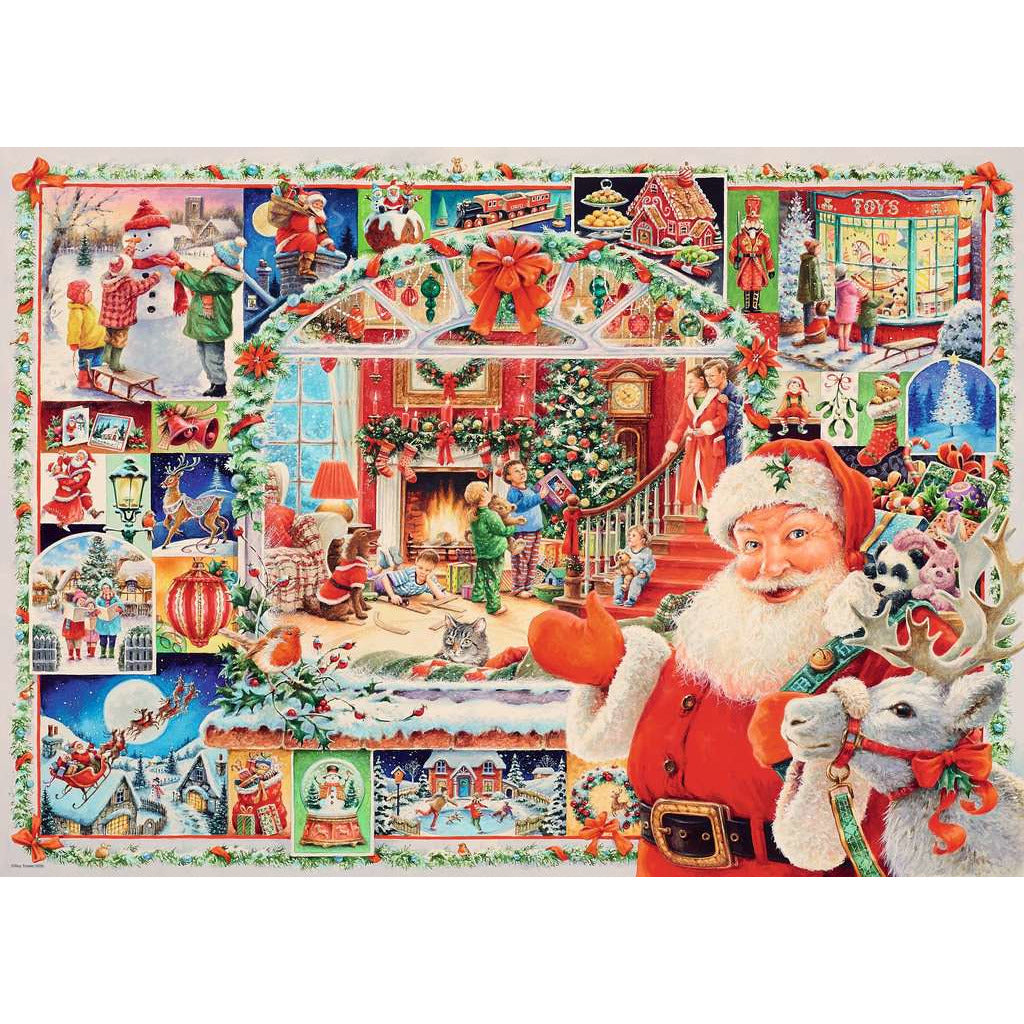 Ravensburger 1000 Piece Puzzle Christmas is Coming canada ontario 16511 limited edition 24th