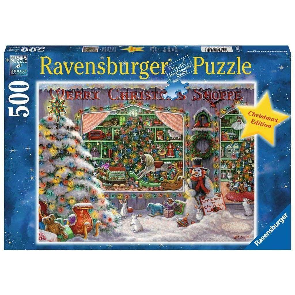 Ravensburger 500 Piece Puzzle The Christmas Shop 16534 canada ontario