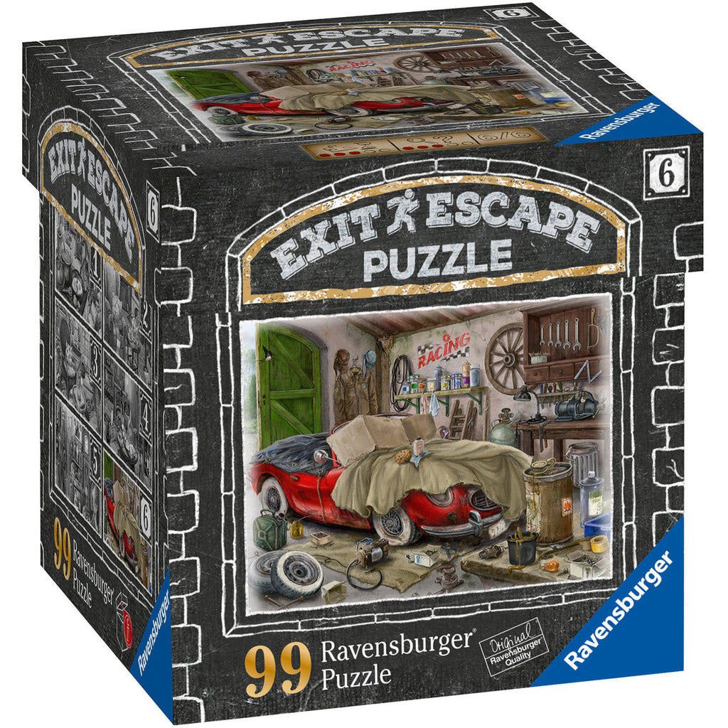 Ravensburger Exit Escape Mini Puzzle Garage