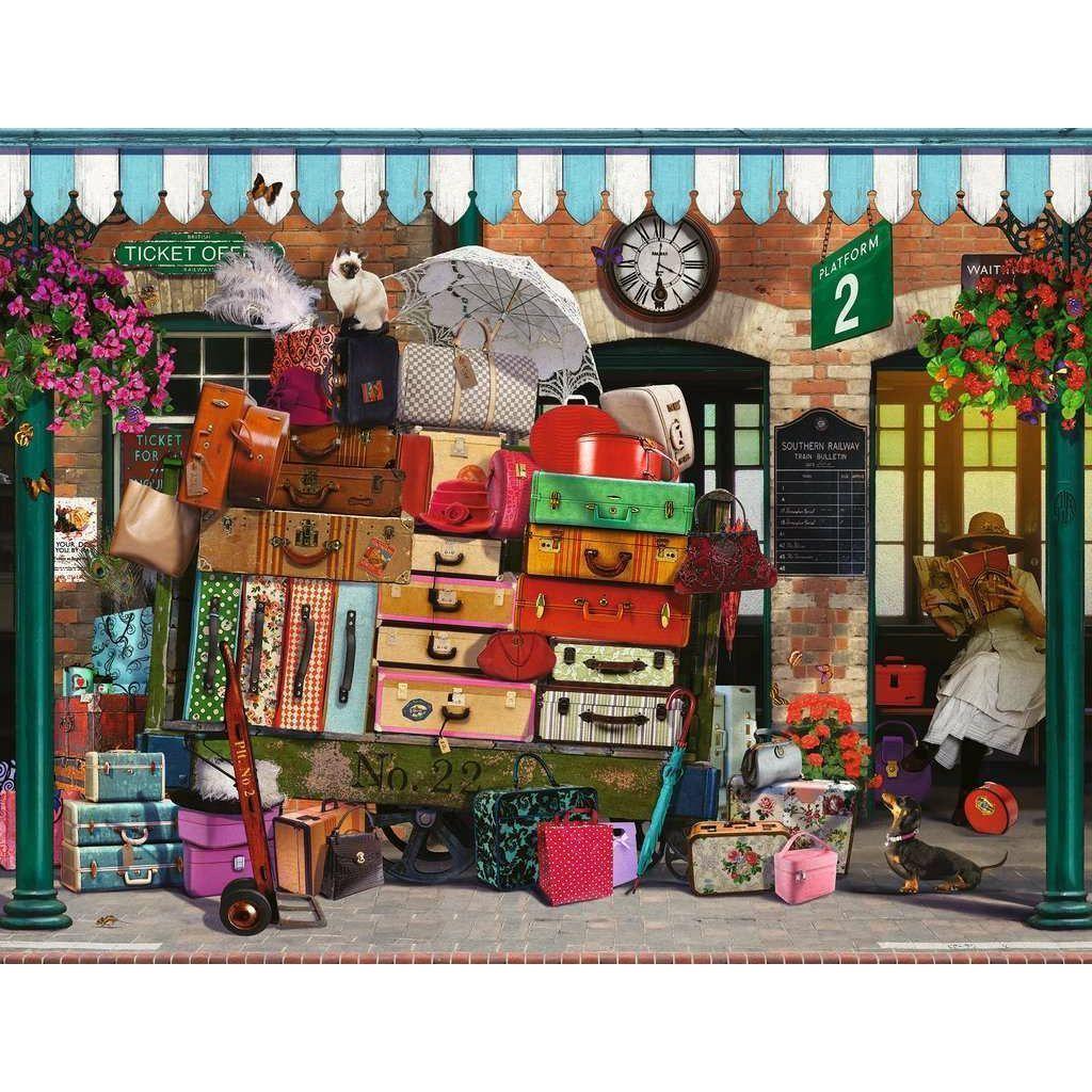 Ravensburger 2000 Piece Puzzle Traveling Light 16974