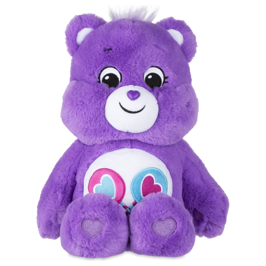 Care Bears 14" Medium Plush Share Bear purple canada ontario