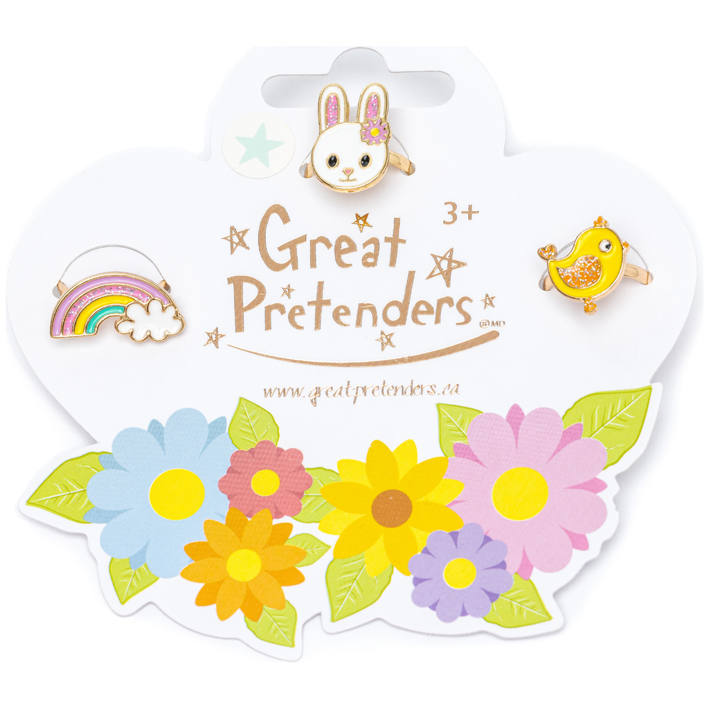 Great Pretenders Spring Ring Bunny Set