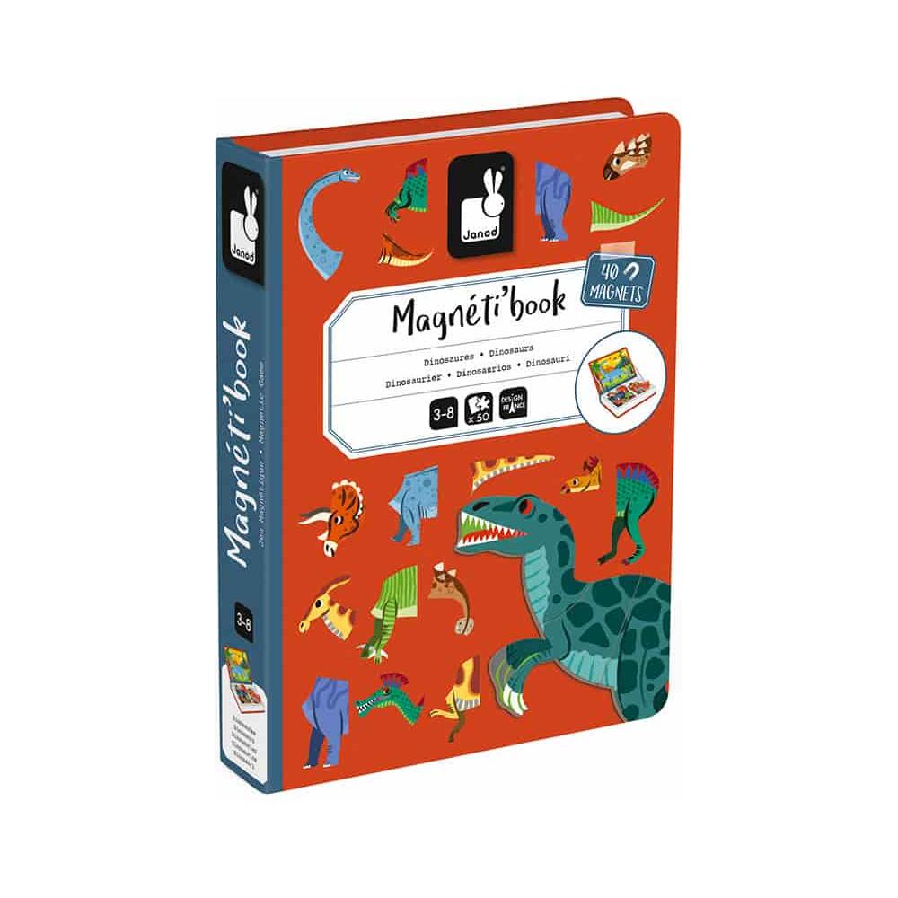 Janod Magnetibook Dinosaurs