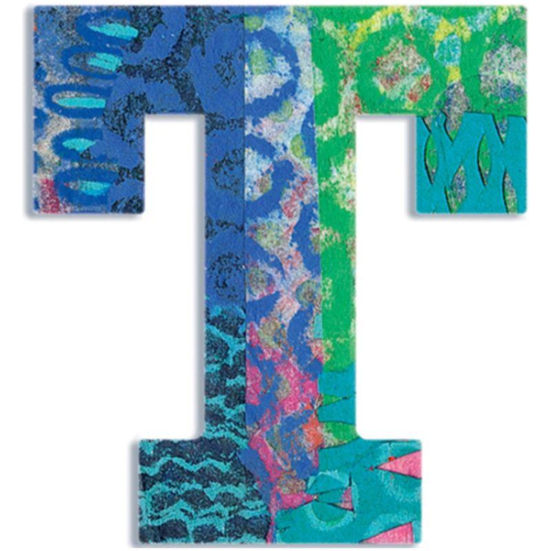 Djeco Peacock Wooden Letter T canada ontario