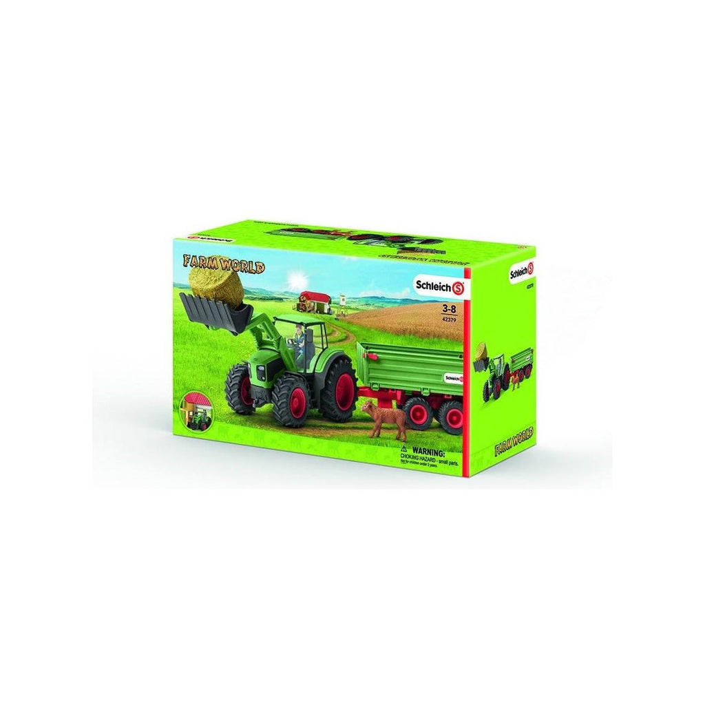 Schleich Tractor with Trailer