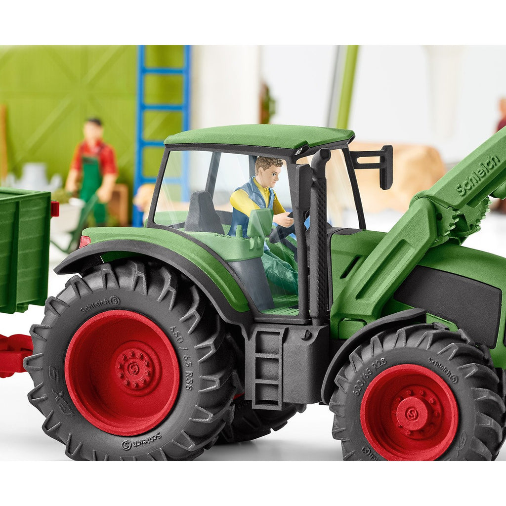 Schleich Tractor with Trailer