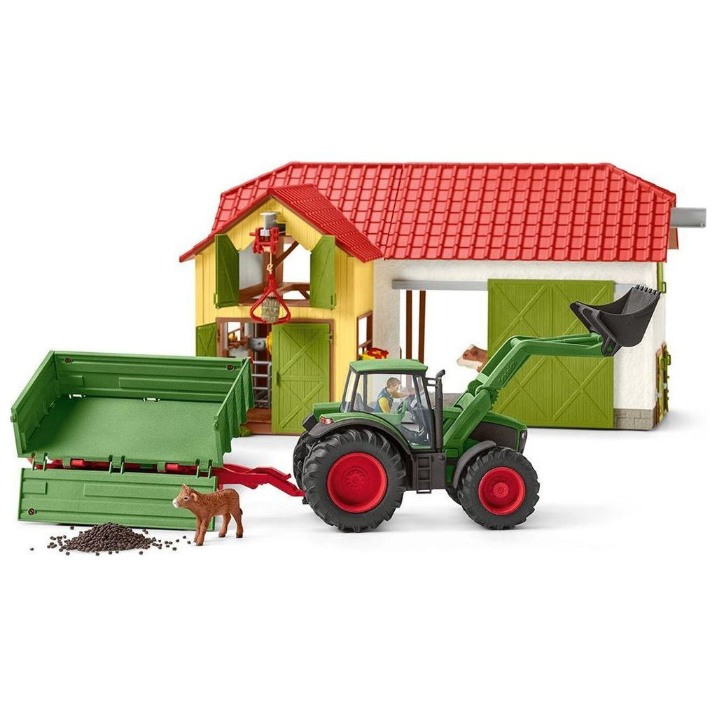 Schleich Tractor with Trailer