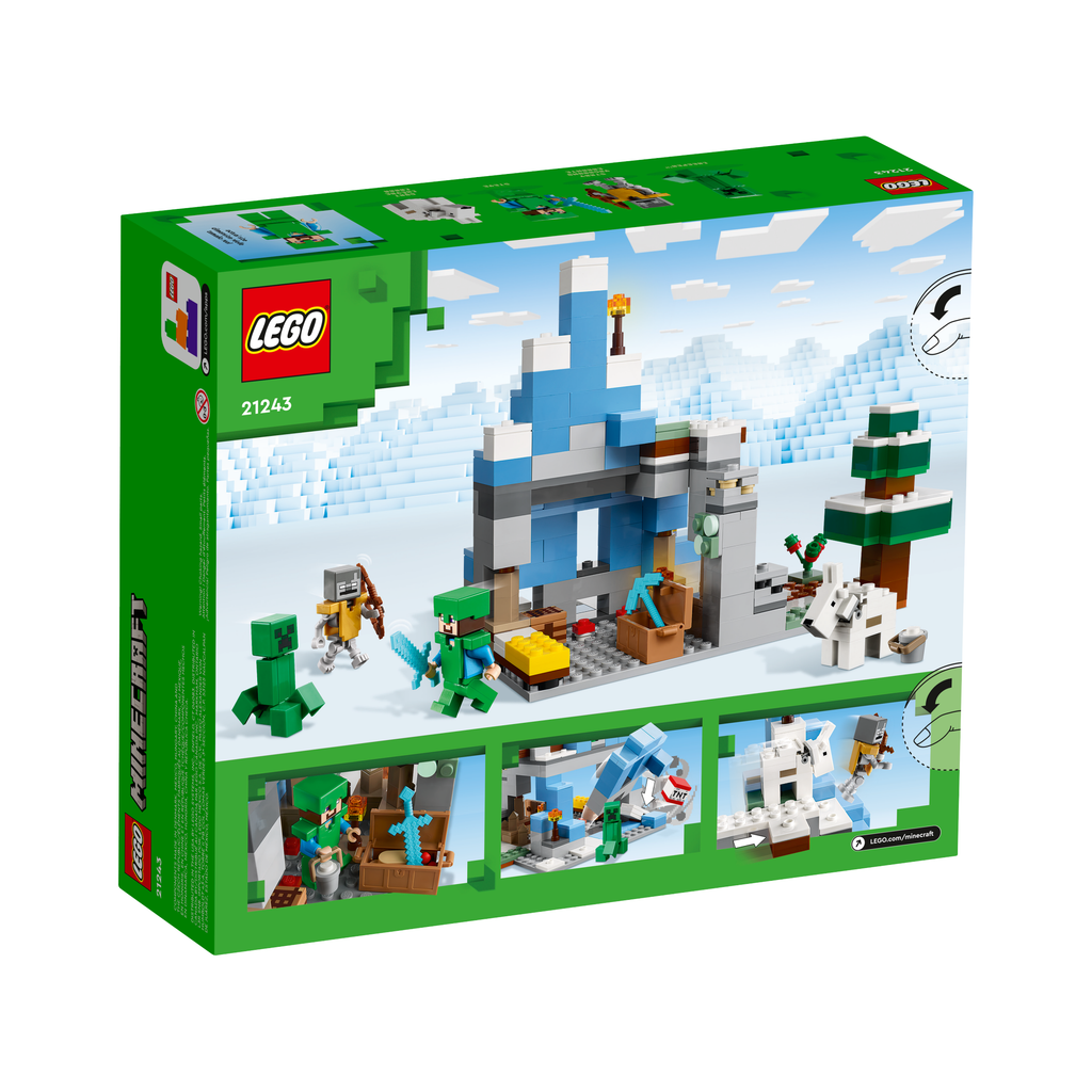 LEGO Minecraft The Frozen Peaks 21243