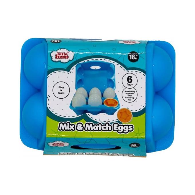 Little Hero Mix & Match Eggs