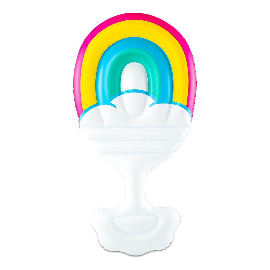 BigMouth Rainbow Saddle pool float