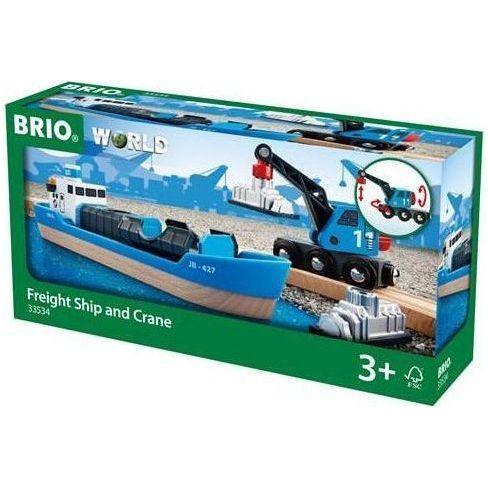 BRIO Freight Ship & Crane 33534 canada ontario
