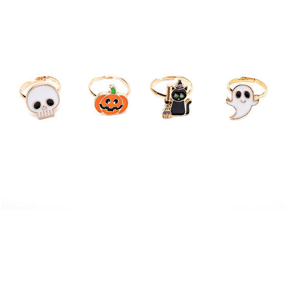 Great Pretenders Spooky Wooky Halloween Rings Assorted
