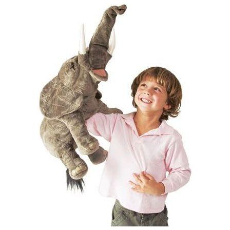 Folkmanis Elephant Puppet Demo