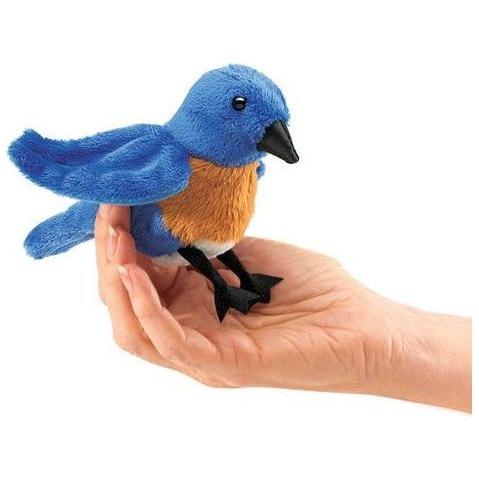 Folkmanis Bluebird Finger Puppet