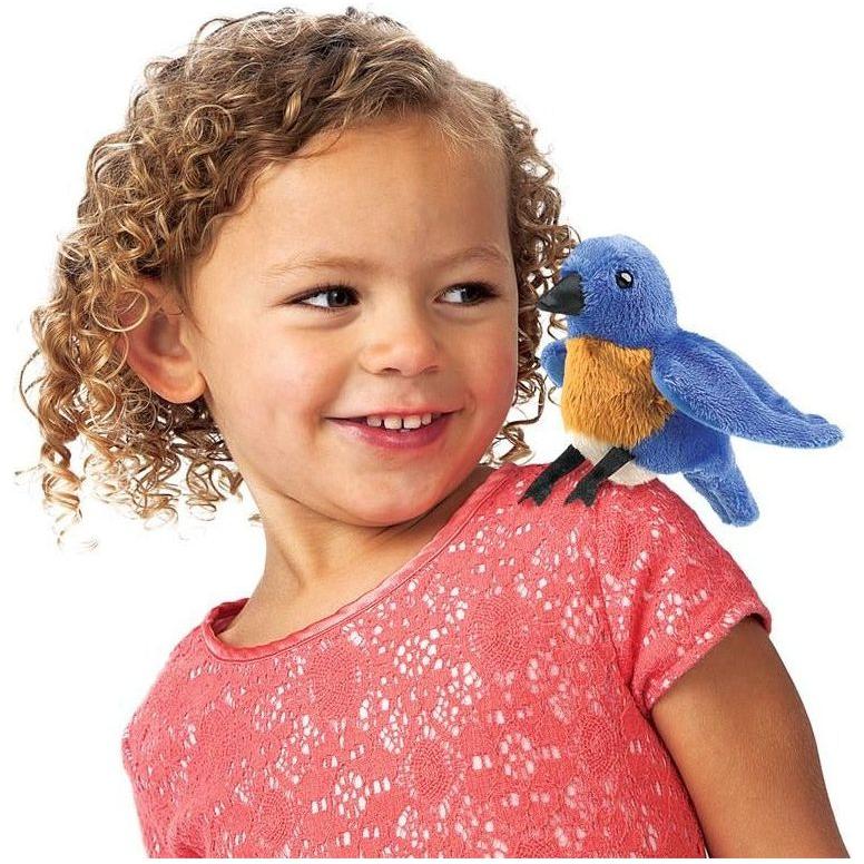 Folkmanis Bluebird Finger Puppet