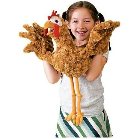 Folkmanis Chicken Puppet Demo