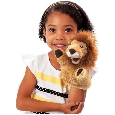 Folkmanis Little Lion Puppet Demo