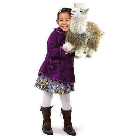 Folkmanis Alpaca Puppet Demo