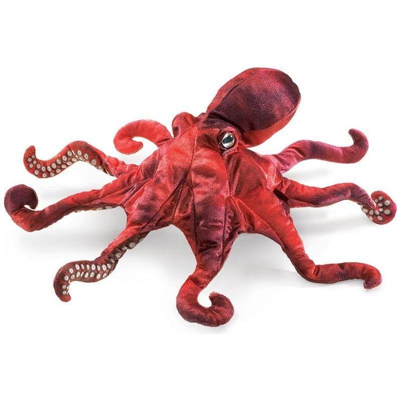 Folkmanis Red Octopus Puppet